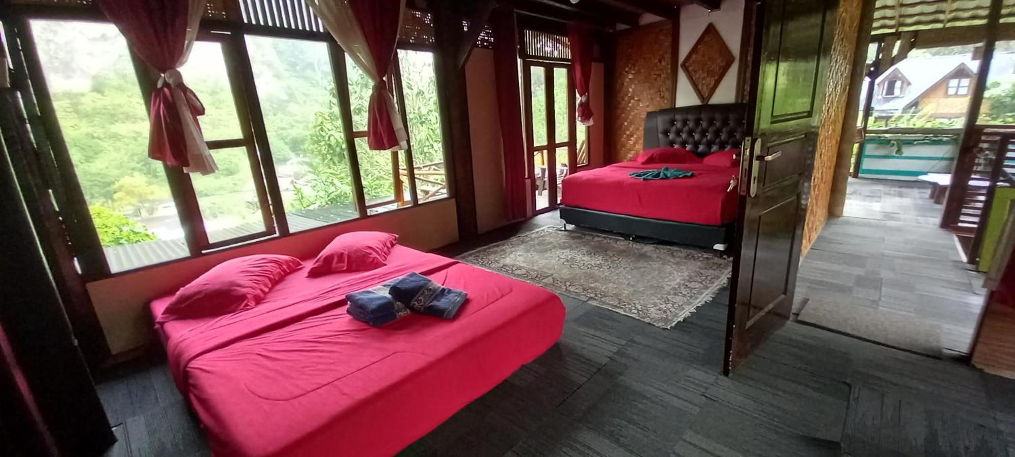 Canyon Jungle Stay Bukittinggi Chambre photo